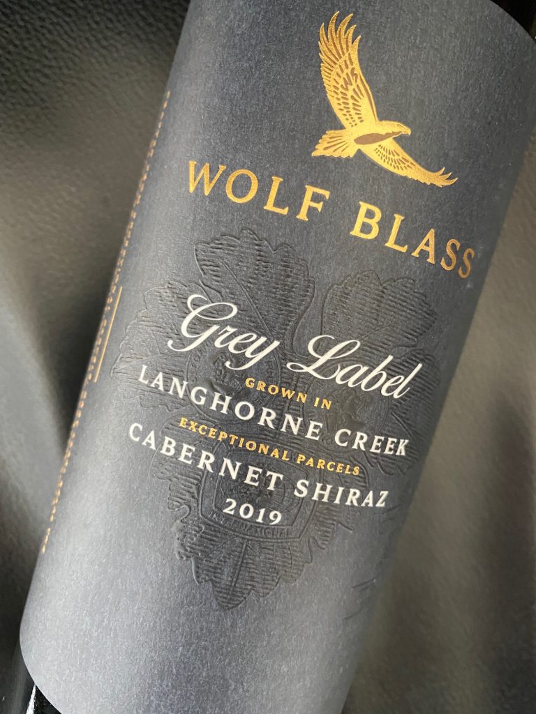 Wolf Blass Grey Label Langhorne Creek Cabernet Sauvignon Shiraz 2019