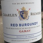 Charles Renoir Red Burgundy Gamay 2018