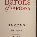 Barons of Barossa Barons Shiraz 2017
