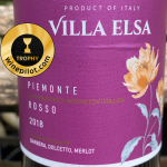 Villa Elsa Piemonte Rosso 2018