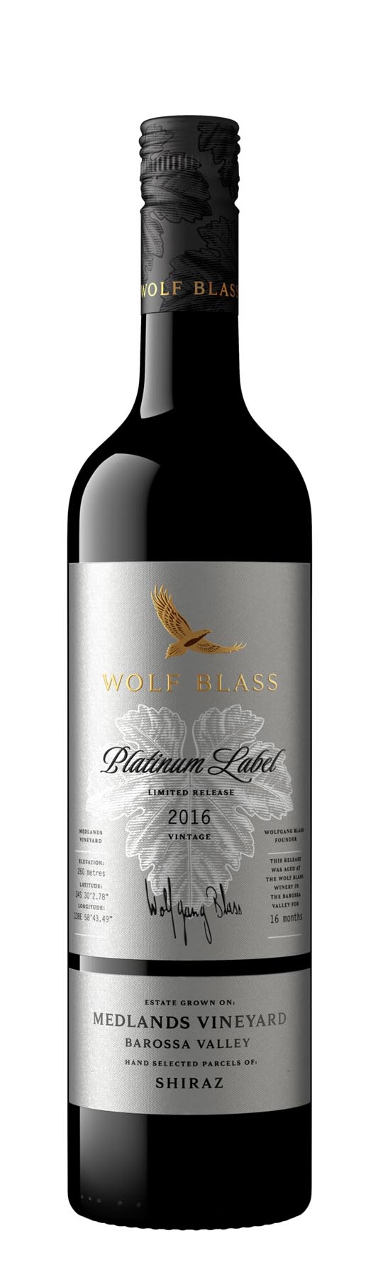 Blass Label Medlands Vineyard Shiraz 2016 – Winepilot.com