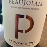 Domaine Pardon & Fils Beaujolais Cuvee P Rouge 2019