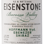 Eisenstone SV902 Hoffmann Vineyard Ebenezer Shiraz 2019