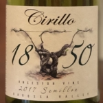 Cirillo 1850 Ancestor Vine Semillon 2017