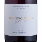 Swinging Bridge Caldwell Lane Block G Pinot Noir 2021
