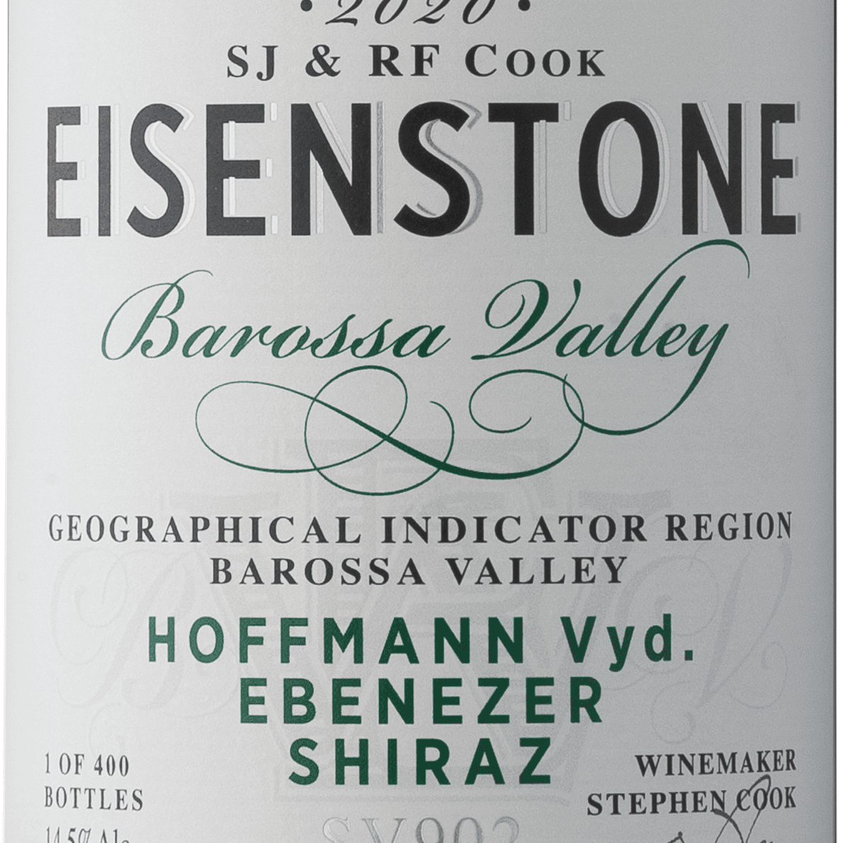 Eisenstone Hoffman Vineyard Ebenzer Shiraz 2020