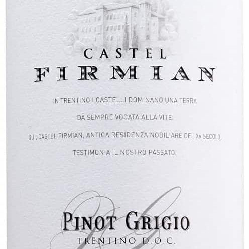 Castel Firmian Pinot Grigio 2021