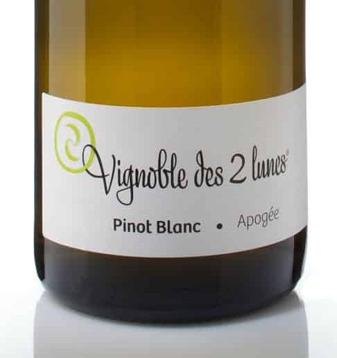 Vignobles des 2 Lunes Apogee Pinot Blanc 2020