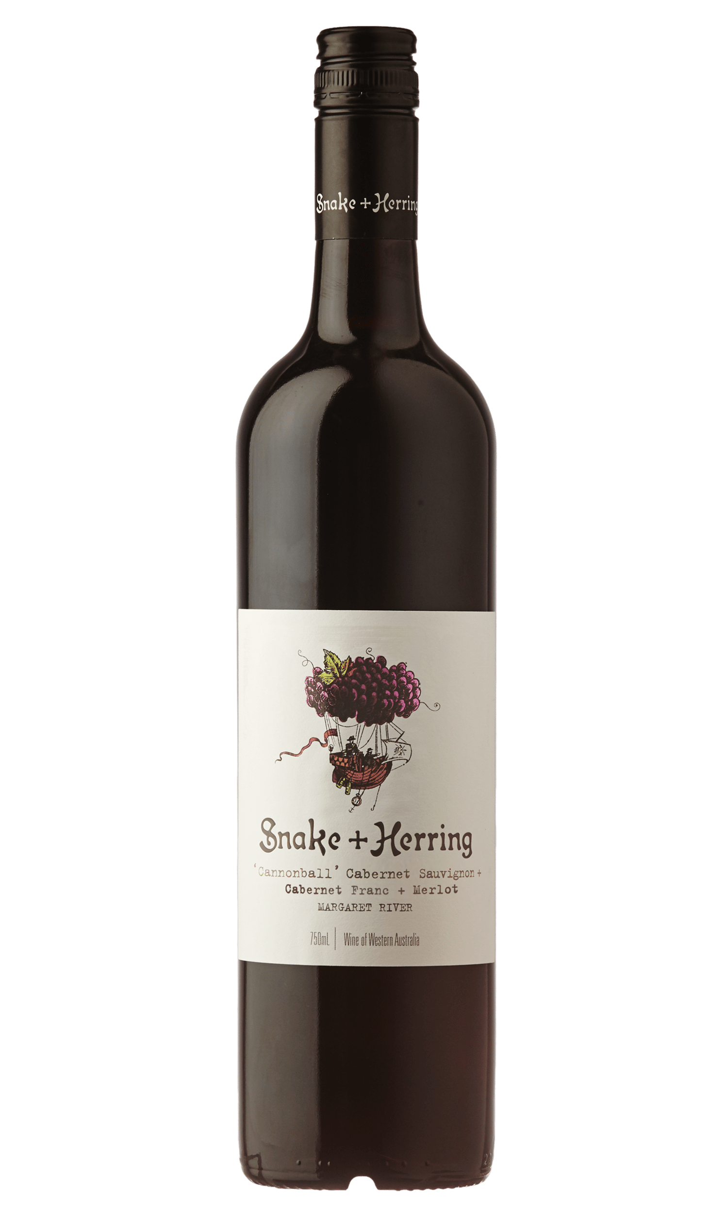 Snake + Herring Cannonball Cabernet Sauvignon Cabernet Franc Merlot ...