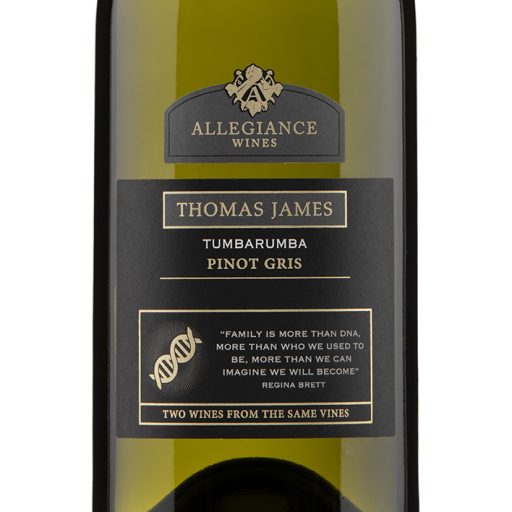 Allegiance Wines Thomas James Tumbarumba Pinot Gris NV