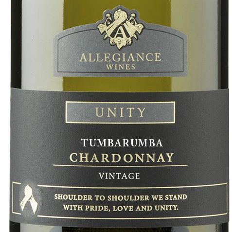 Allegiance Wines Unity TUMBARUMBA Chardonnay NV
