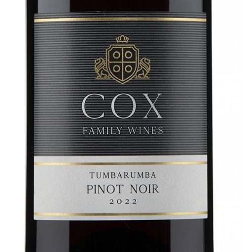 Cox Family Wines Tumbarumba Pinot Noir