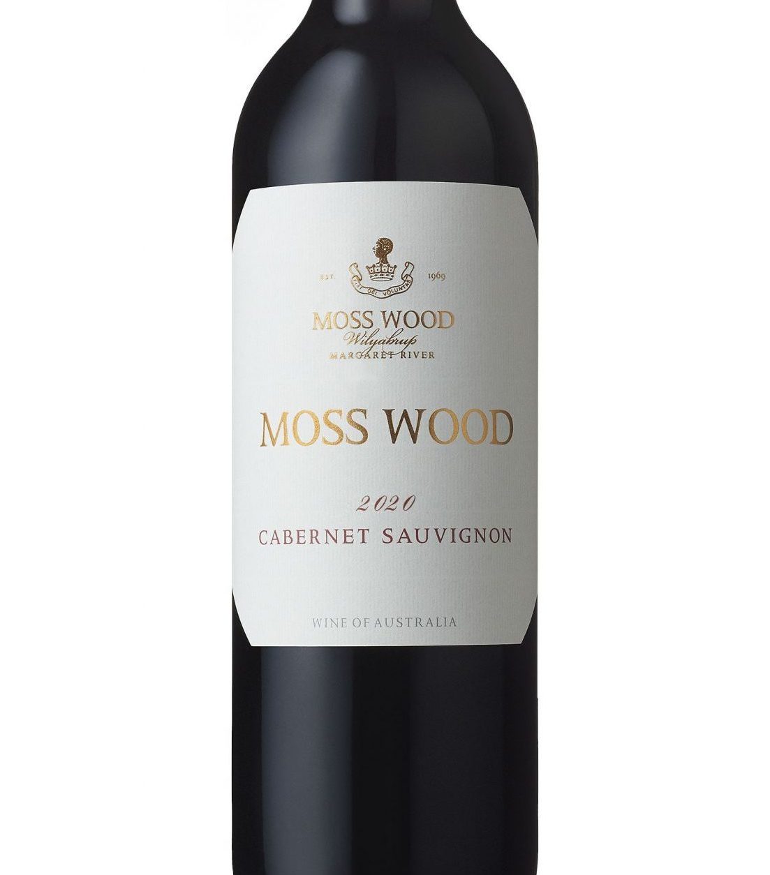 MOSS WOOD Deep Etch MW Cabernet Sauvignon Bottle