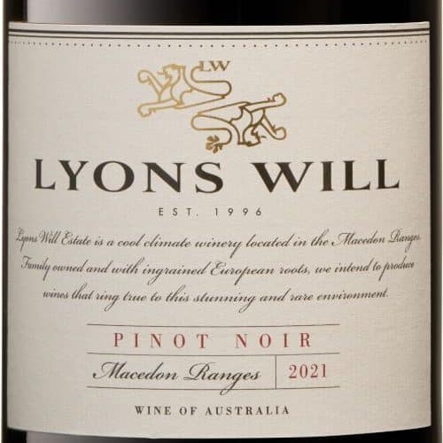 Lyons Will Pinot Noir HR