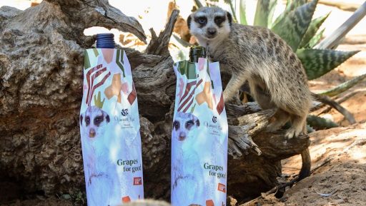 Meerkat Bottle Grapes for Good initiative