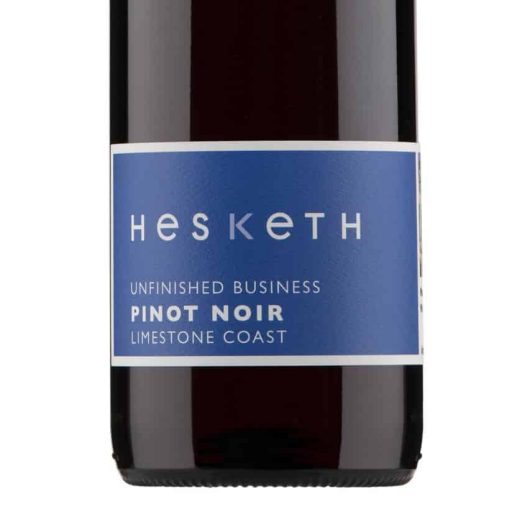 Hesketh Unfinished Business Pinot Noir Media
