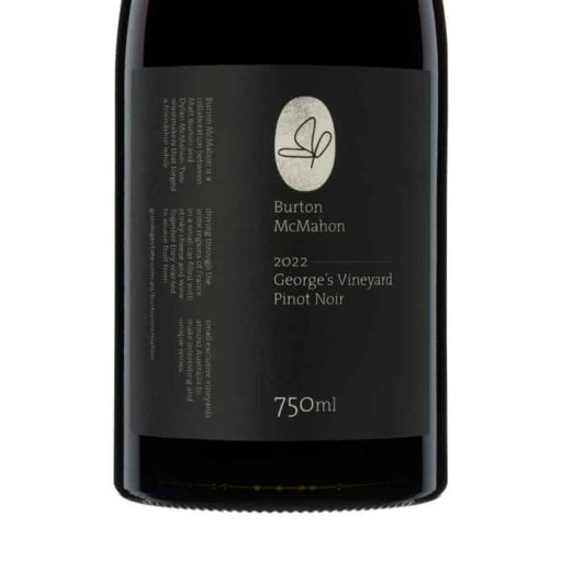 Pinot Noir George's Vineyard Burton McMahon