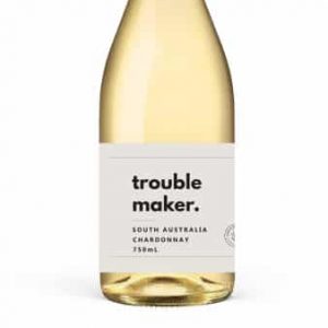 troublemaker Chardonnay bottle